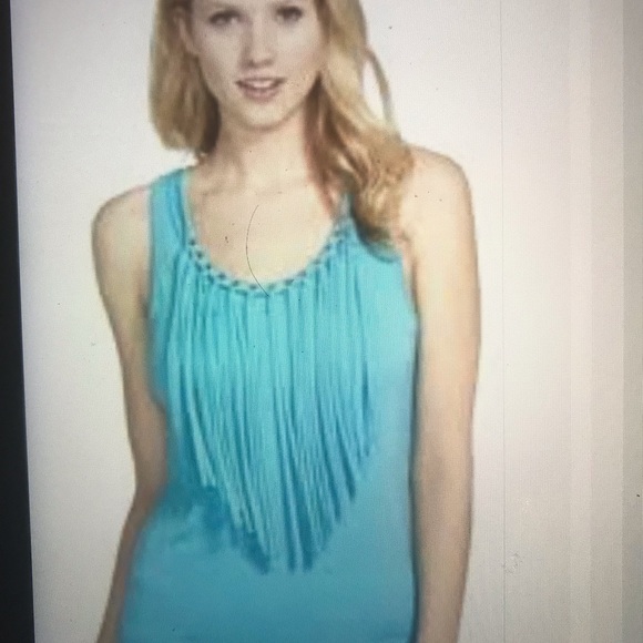 Michael Kors Tops - Michael Kors blue tank top size M